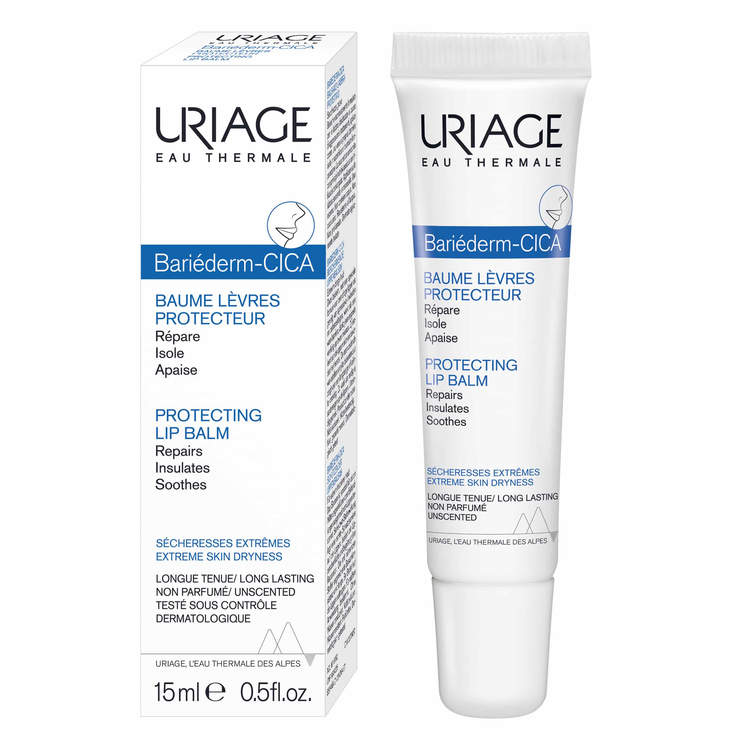 URIAGE - BARIEDERM Cica-Levres Baume Protecteur - 15ml